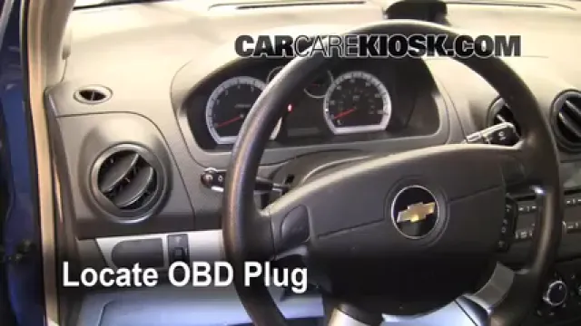 2009 Chevrolet Aveo LS 1.6L 4 Cyl. Lumière « Check engine » du moteur Diagnostic